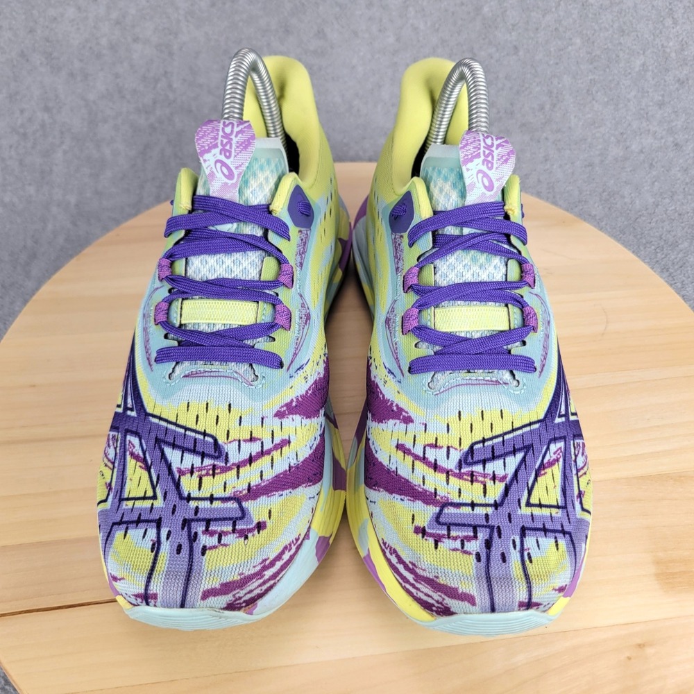 Asics Noosa Tri 15 Running Shoes Womens 8 Aquamarine Aurora Multi 1012B429 - Picture 3 of 10